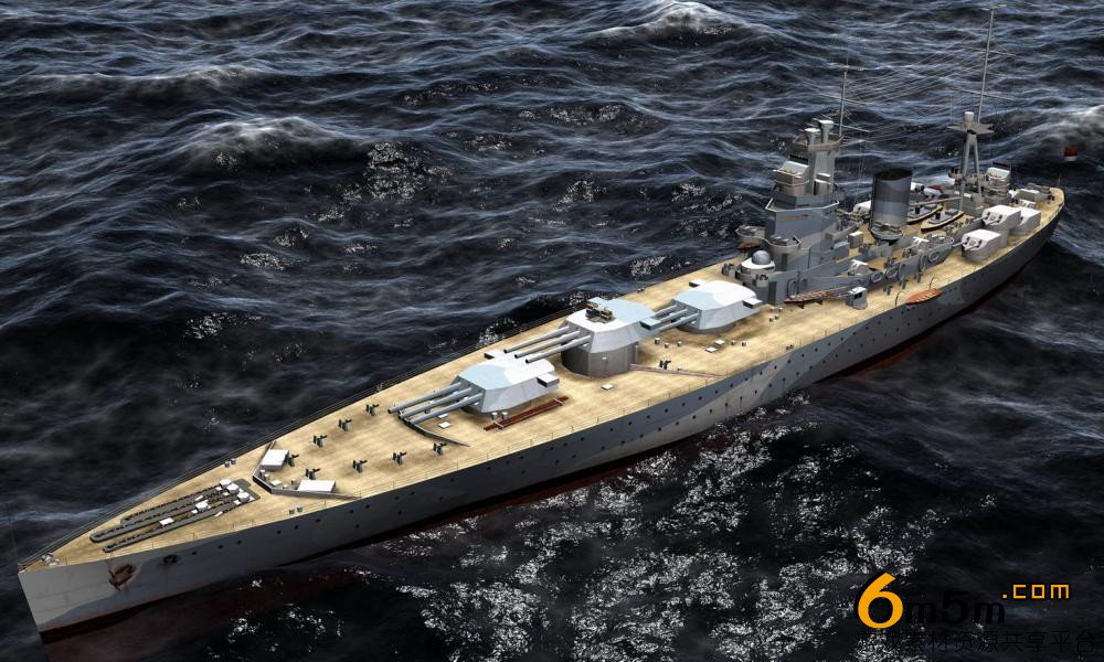 浦北纳尔逊军舰模型